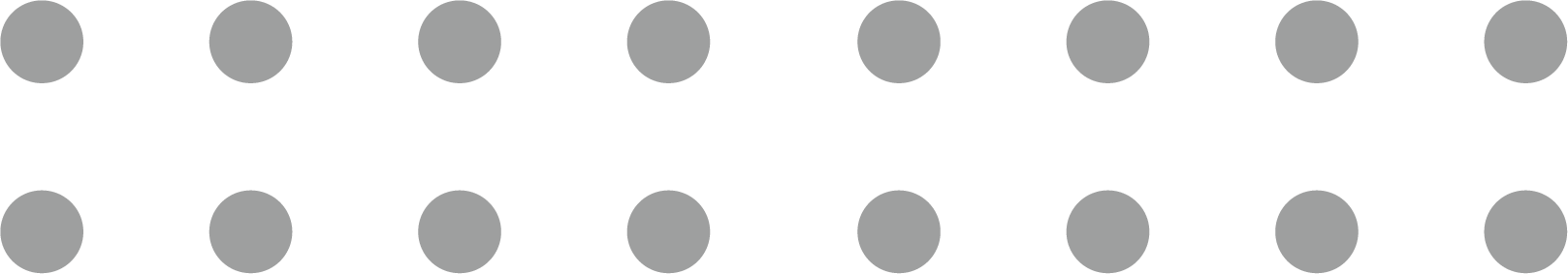 points horizontal