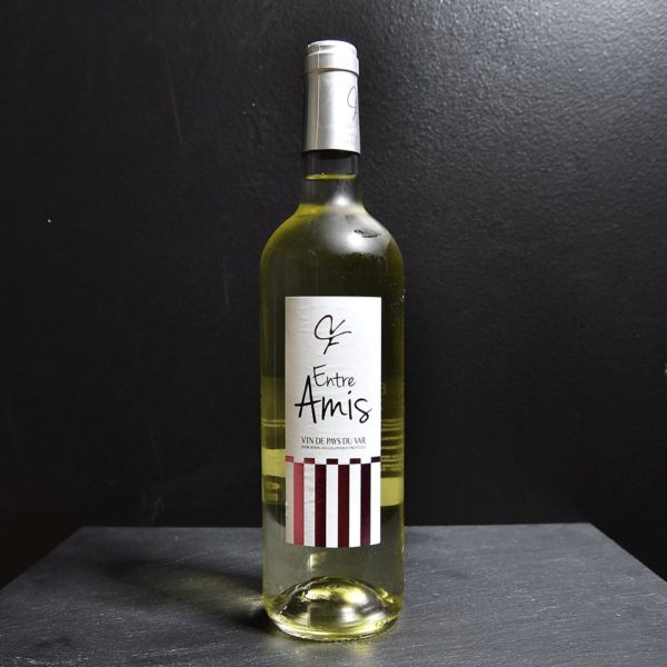 BS15 - Vin blanc IGP "Entre Amis" - 75cl - Alc 12%